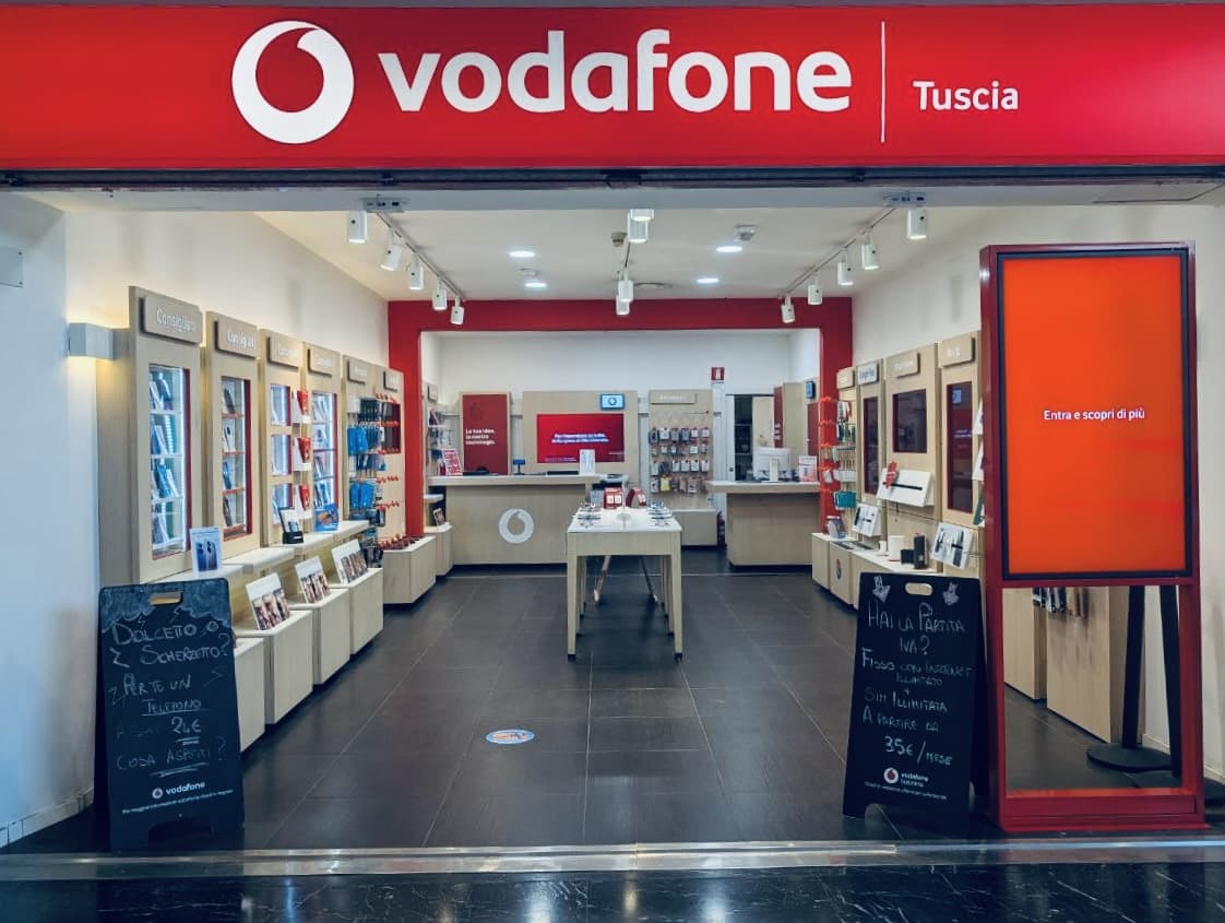 Il Vodafone Store di Viterbo